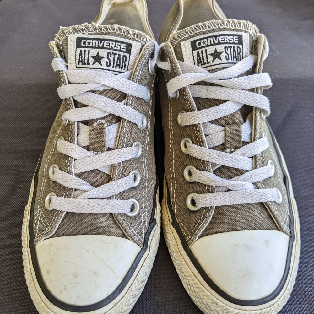 Gray Converse All Stars, Mens or Women's
